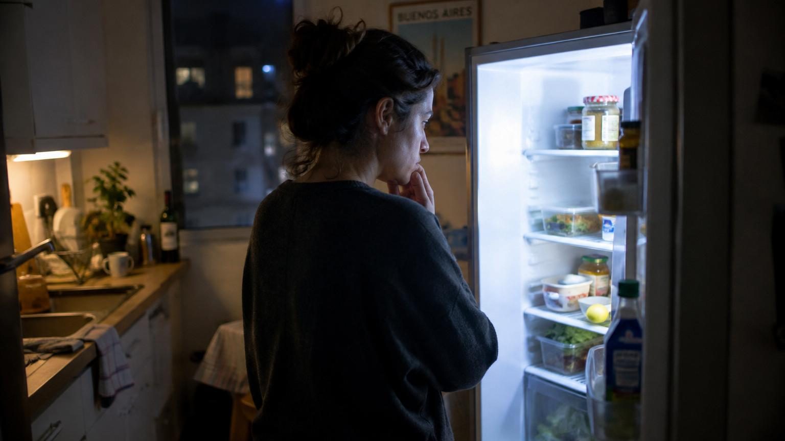 Ouvrir le frigo, regarder quelques secondes et le refermer sans rien prendre : selon les psychologues, ce n'est pas la faim