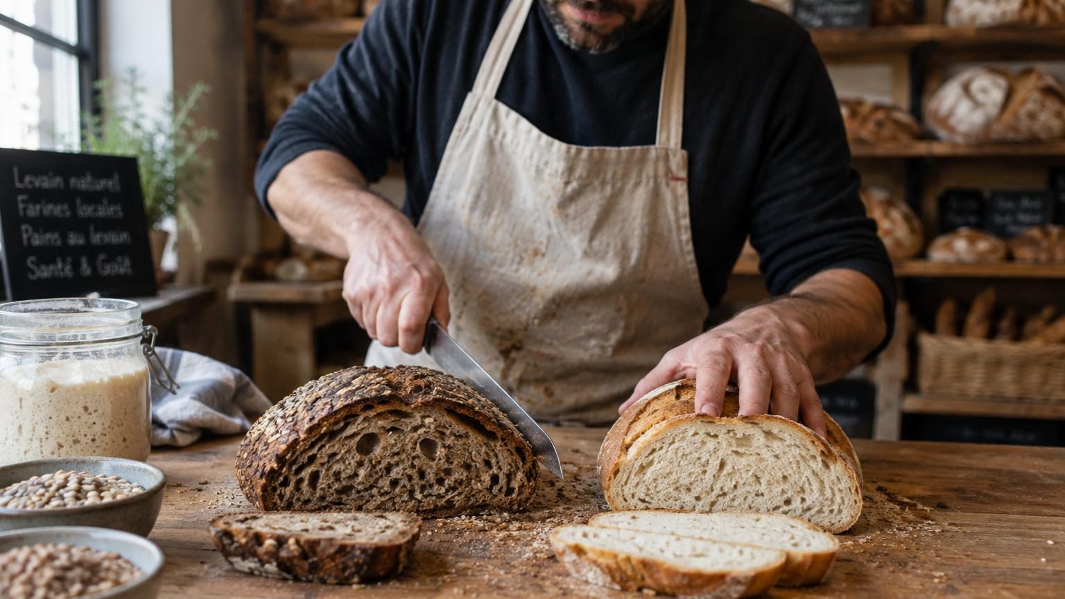 Pain au levain ou à la levure : voici lequel est vraiment meilleur pour la santé et pourquoi