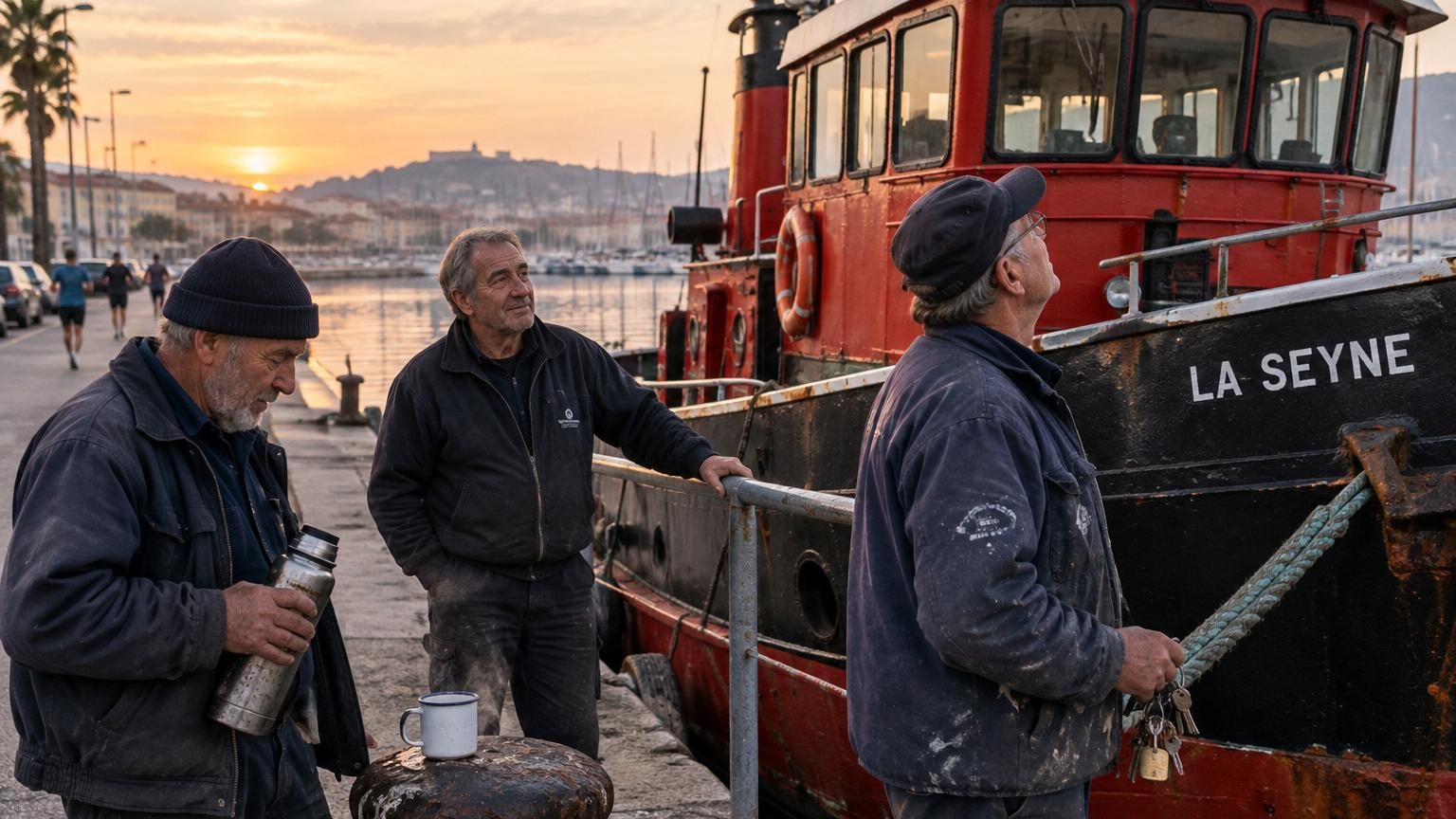 Pendant cinq ans, quinze bénévoles ont redonné vie au remorqueur emblématique de La Seyne : ils annoncent aujourd'hui qu'ils passent la main
