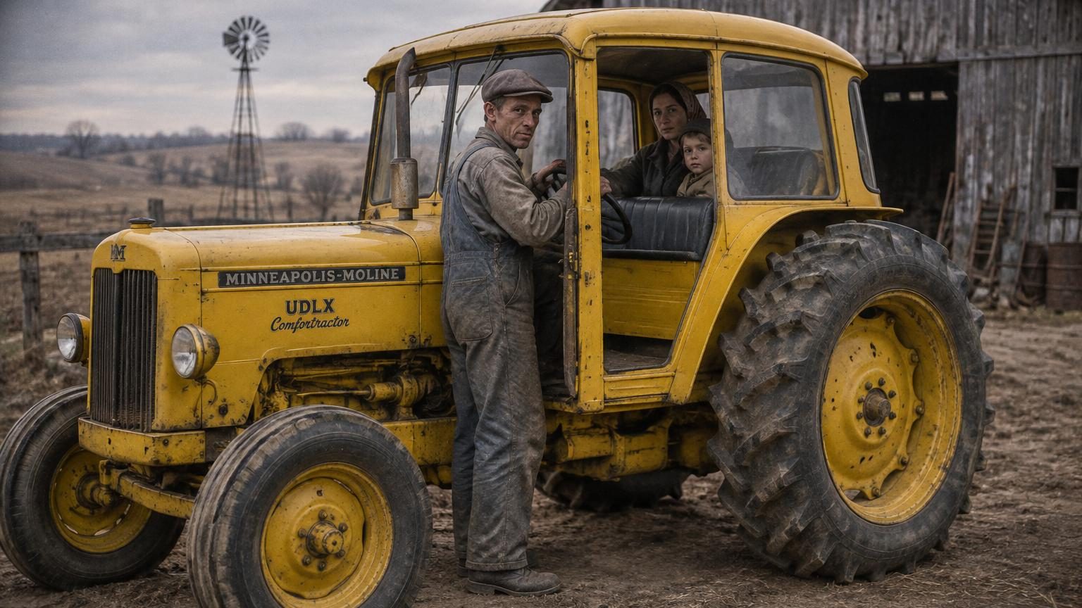 Pendant la Grande Dépression, des ingénieurs ont fusionné un tracteur et une voiture familiale : voici à quoi servait cette machine