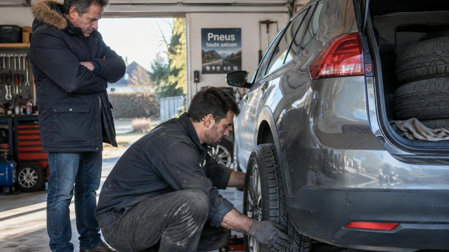 Plutôt que de changer leurs pneus été avant l’hiver, de plus en plus de Français se tournent vers cette autre solution