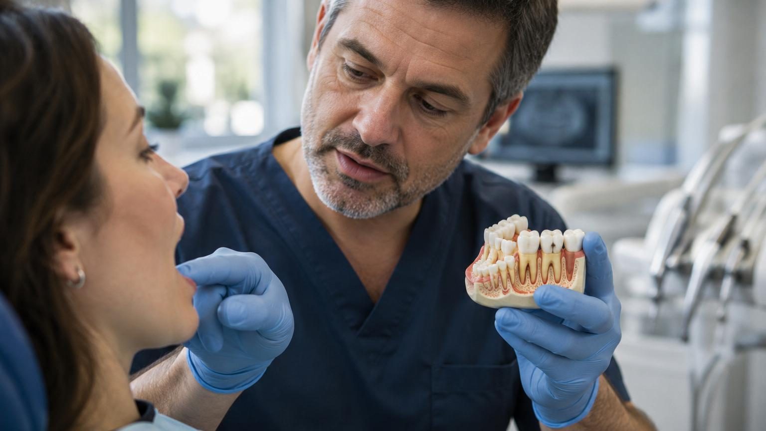 Pourquoi nous avons 32 dents séparées et non deux blocs continus : l'explication scientifique est un système d'amortissement