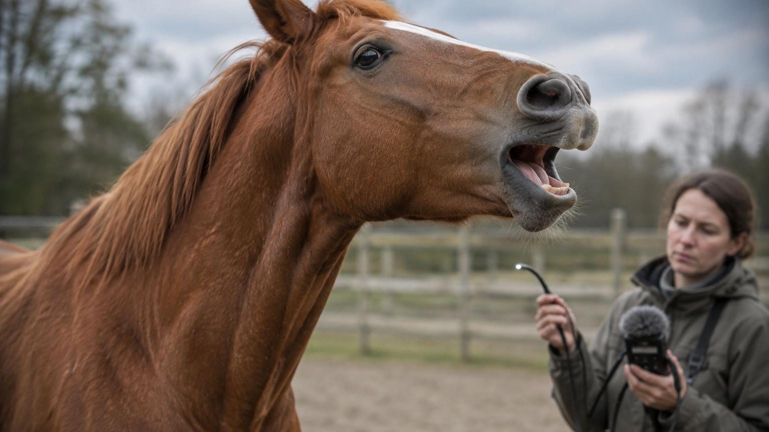 Quand un cheval hennit, il produit deux sons en même temps : ce que révèle une nouvelle étude sur son cri