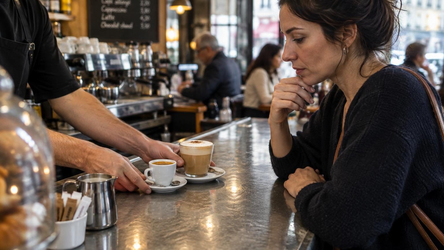 Quel café commander au comptoir : allongé ou serré, avec ou sans lait ? La réponse d'une nutritionniste