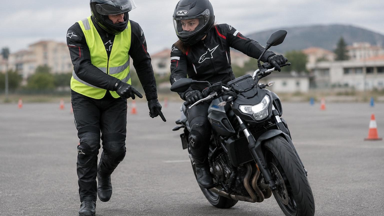 Rodolfo Martínez, moniteur de moto : « l'idéal est de conduire la moto avec les jambes », voici pourquoi