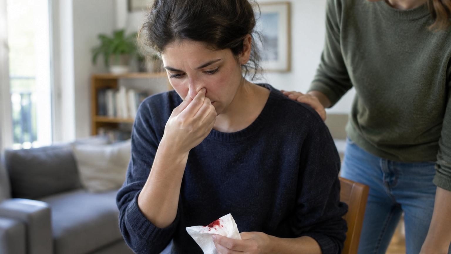 Saignement de nez : pencher la tête en arrière est une erreur, voici le bon geste selon les médecins