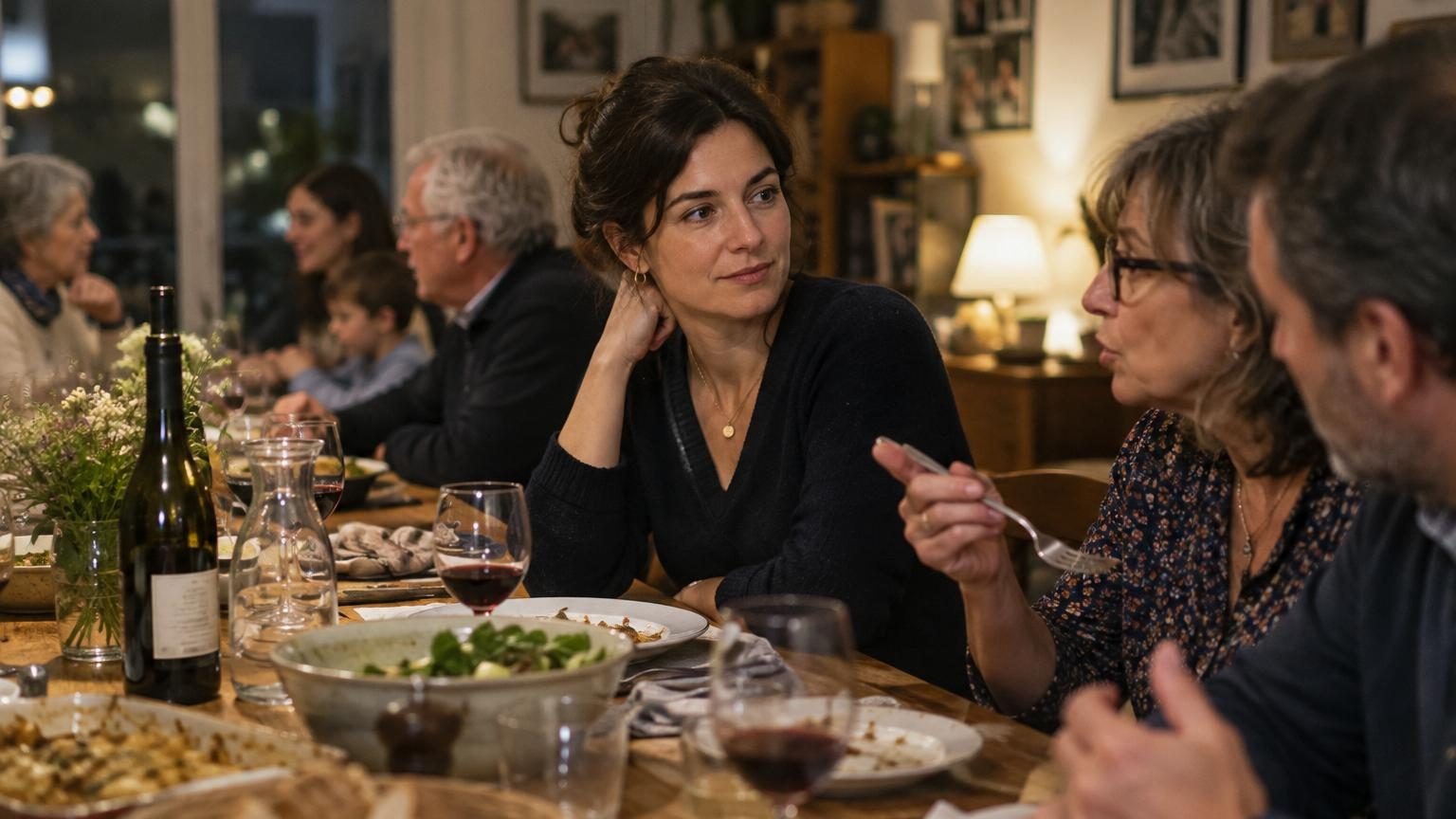 Selon la psychologie, les personnes qui gardent ces 6 opinions pour elles pendant les repas de famille sont souvent les plus sûres d'elles