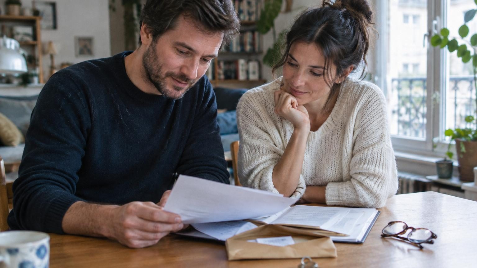 Document fiscal ou tableau résumant les abattements et taux de droits de succession en France selon le lien de parenté avec le défunt