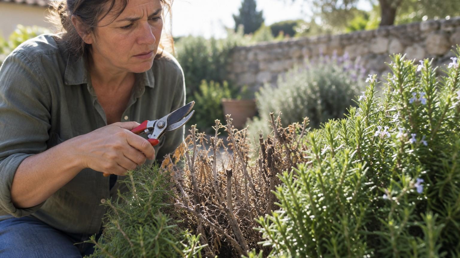 Taille du romarin : la seule erreur de coupe qui tue l'arbuste, et la période idéale pour s'y mettre
