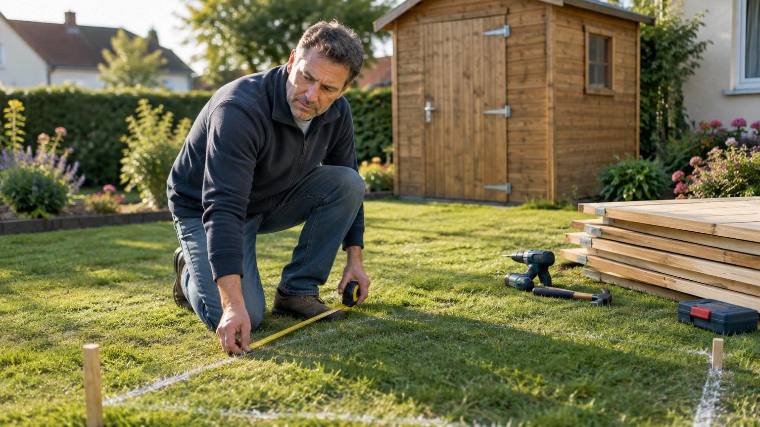 Taxe abri de jardin : l'astuce légale qui permet d'installer son abri sans payer un centime