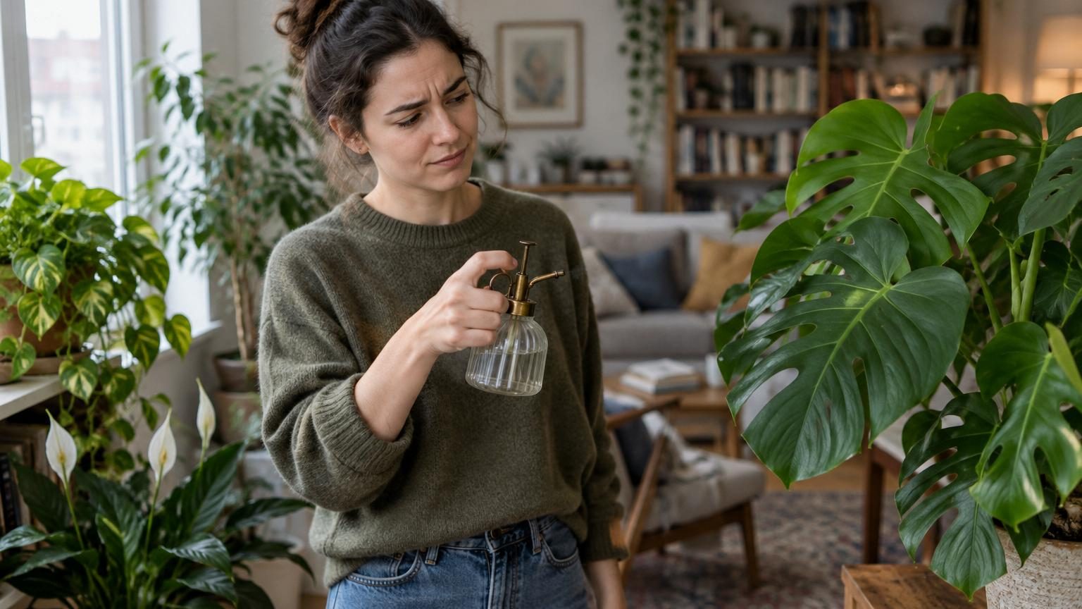 Tout le monde conseille de vaporiser ses plantes d'intérieur : les spécialistes affirment aujourd'hui le contraire