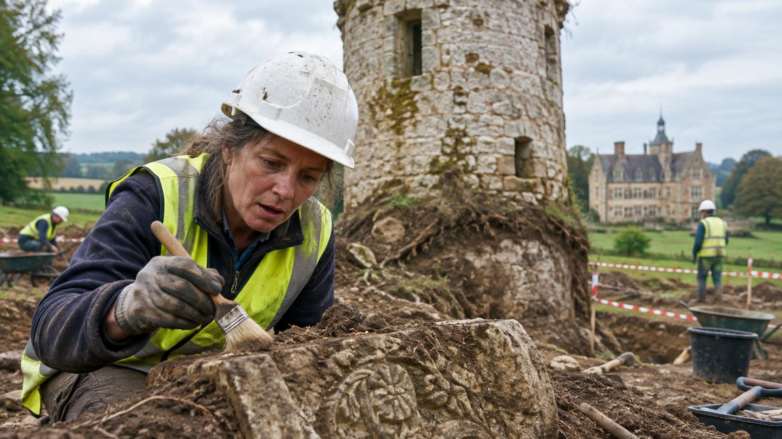 Tout le monde croyait cette tour inventée par Rubens : des archéologues viennent de la retrouver près de son château