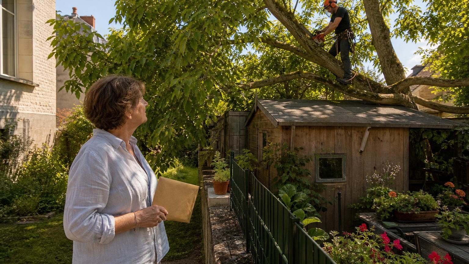 Un arbre empiète sur votre terrain : après trente ans, Marie obtient gain par courrier recommandé