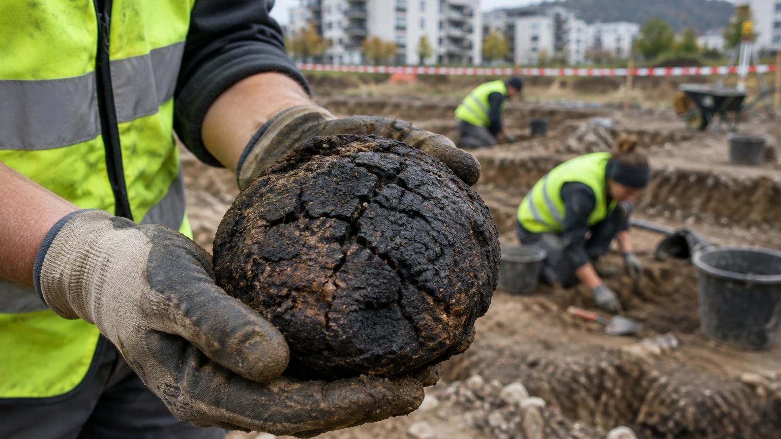 Un chantier de logements en Suisse exhume une miche de pain carbonisée : elle date du camp romain de Vindonissa