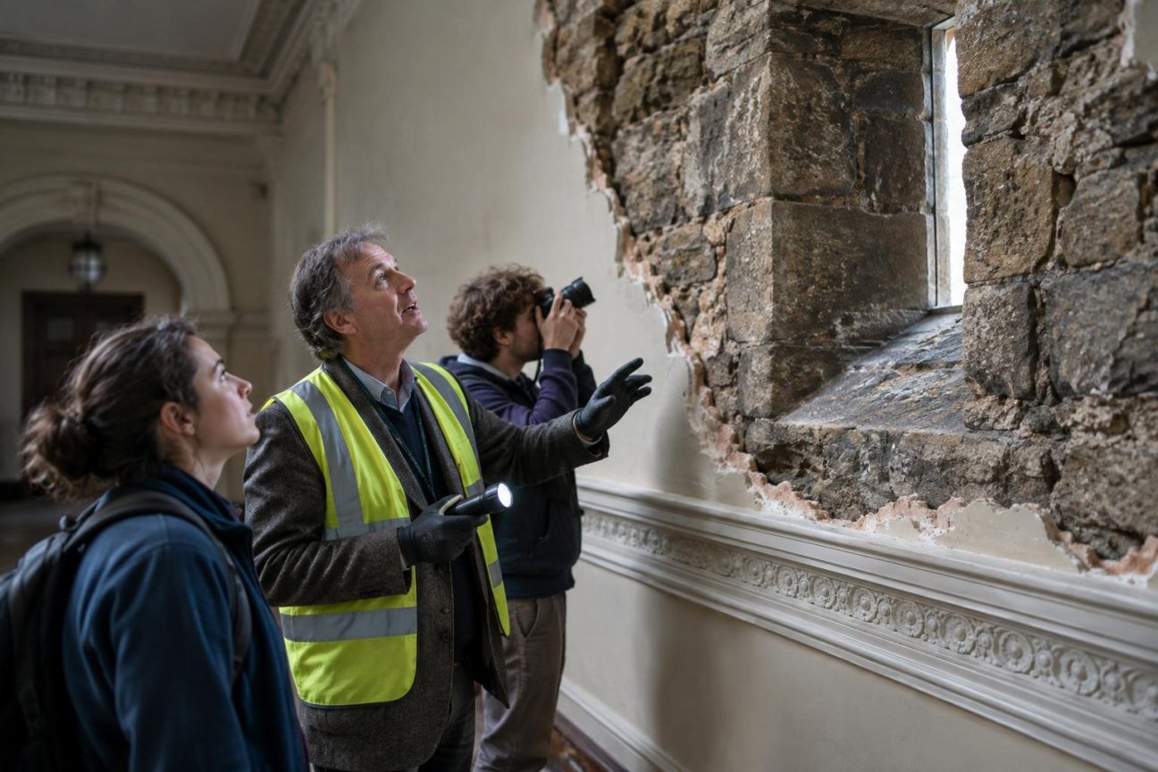 Un château médiéval perdu depuis des siècles retrouvé sur un campus universitaire : il était caché dans un bâtiment victorien