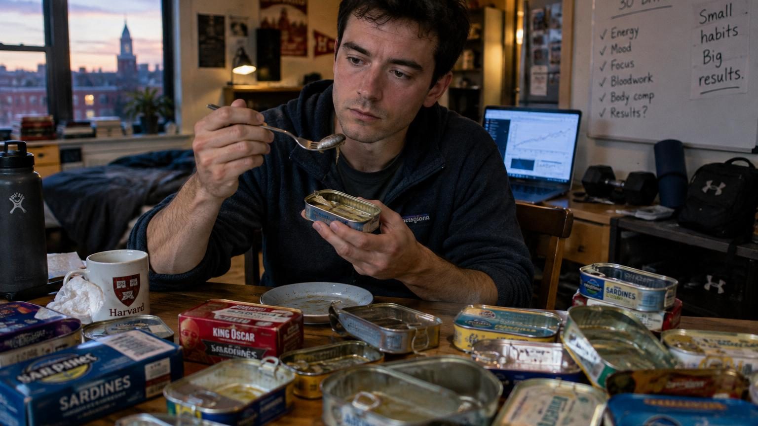 Un chercheur de Harvard mange 1 000 sardines en 30 jours : voici ce que son corps a révélé