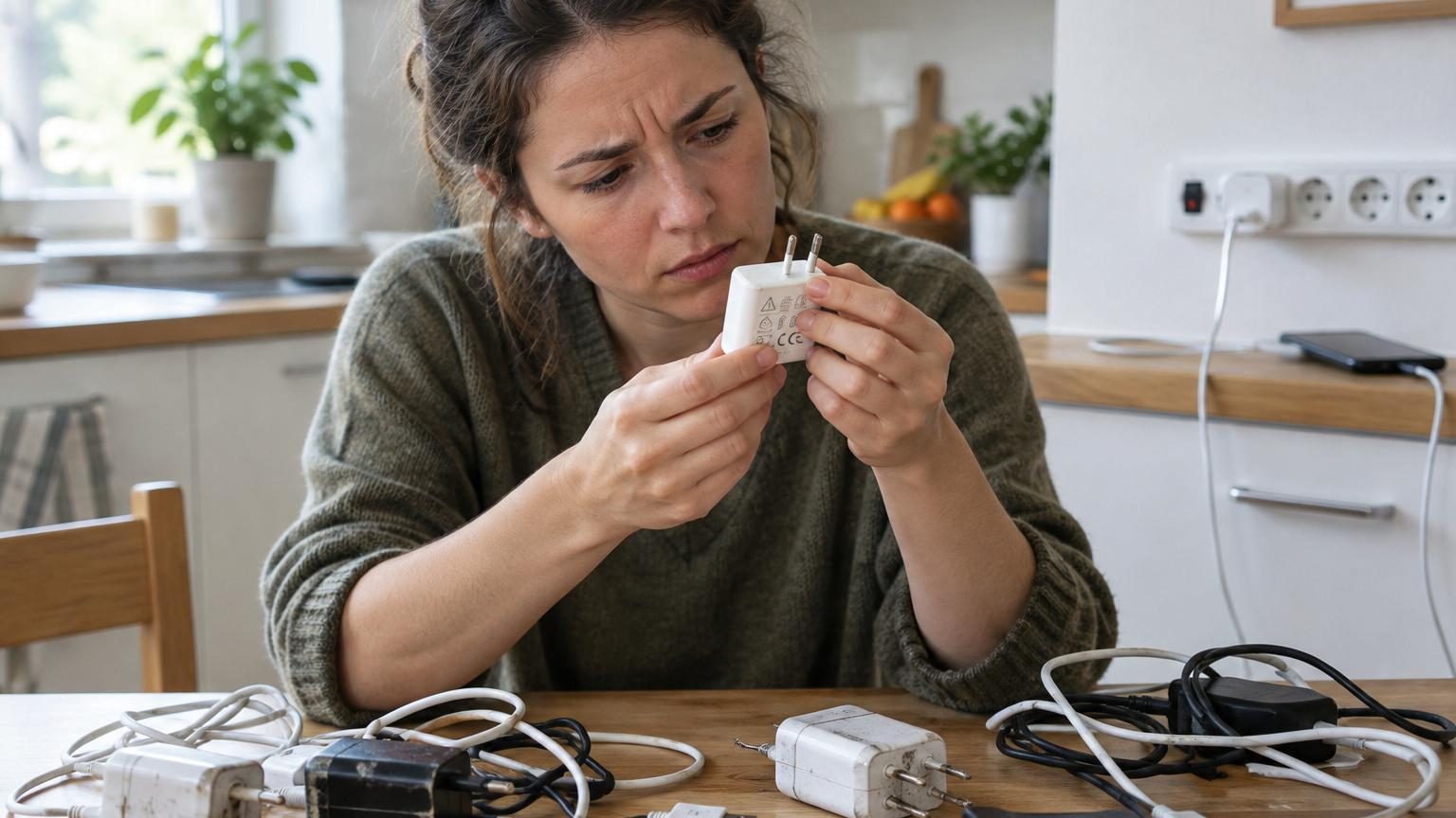 Un expert alerte sur les chargeurs à bas prix : les 5 symboles à vérifier avant d’acheter pour éviter l’incendie