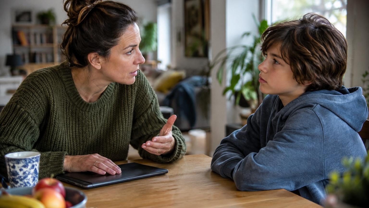 Une psychologue américaine explique comment être un parent solide et empathique, comparant l'éducation à un pilote d'avion qui tient les commandes tout en rassurant les passagers inquiets.