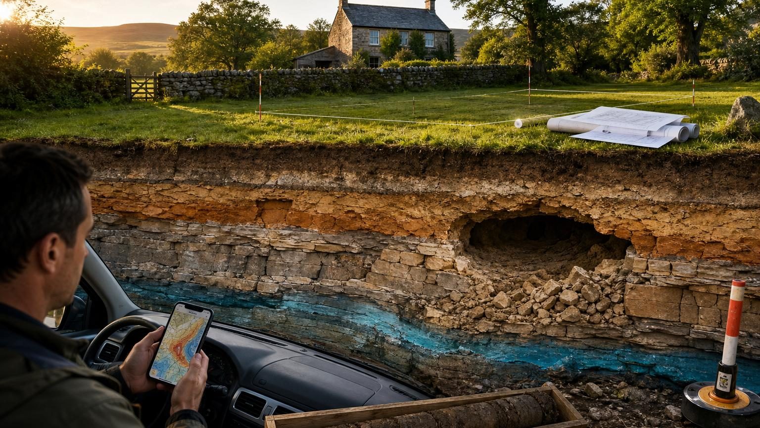 Un gisement sous son terrain : le geste de 20 minutes à faire avant toute construction, et ce qu&rsquo;il révèle au bout d&rsquo;un mois