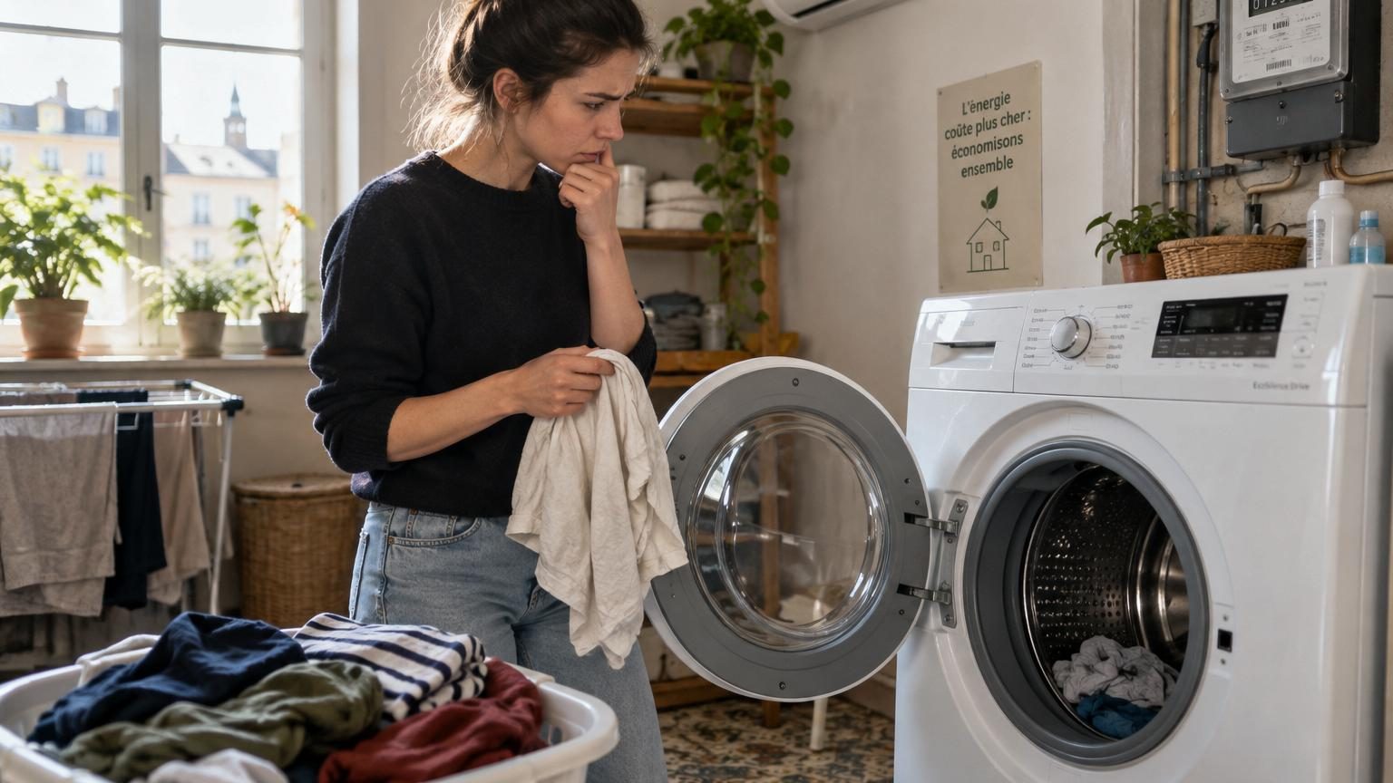 Un ingénieur est formel : mettre moins de linge dans la machine ne fait pas baisser votre facture d'électricité