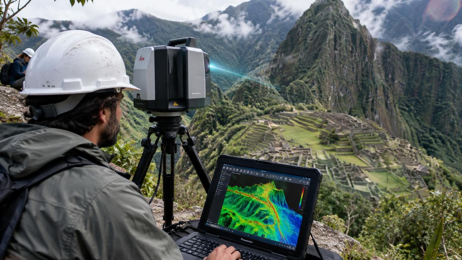 Un laser perce la végétation du Machu Picchu : 2,5 km de routes inconnues découvertes sous la forêt