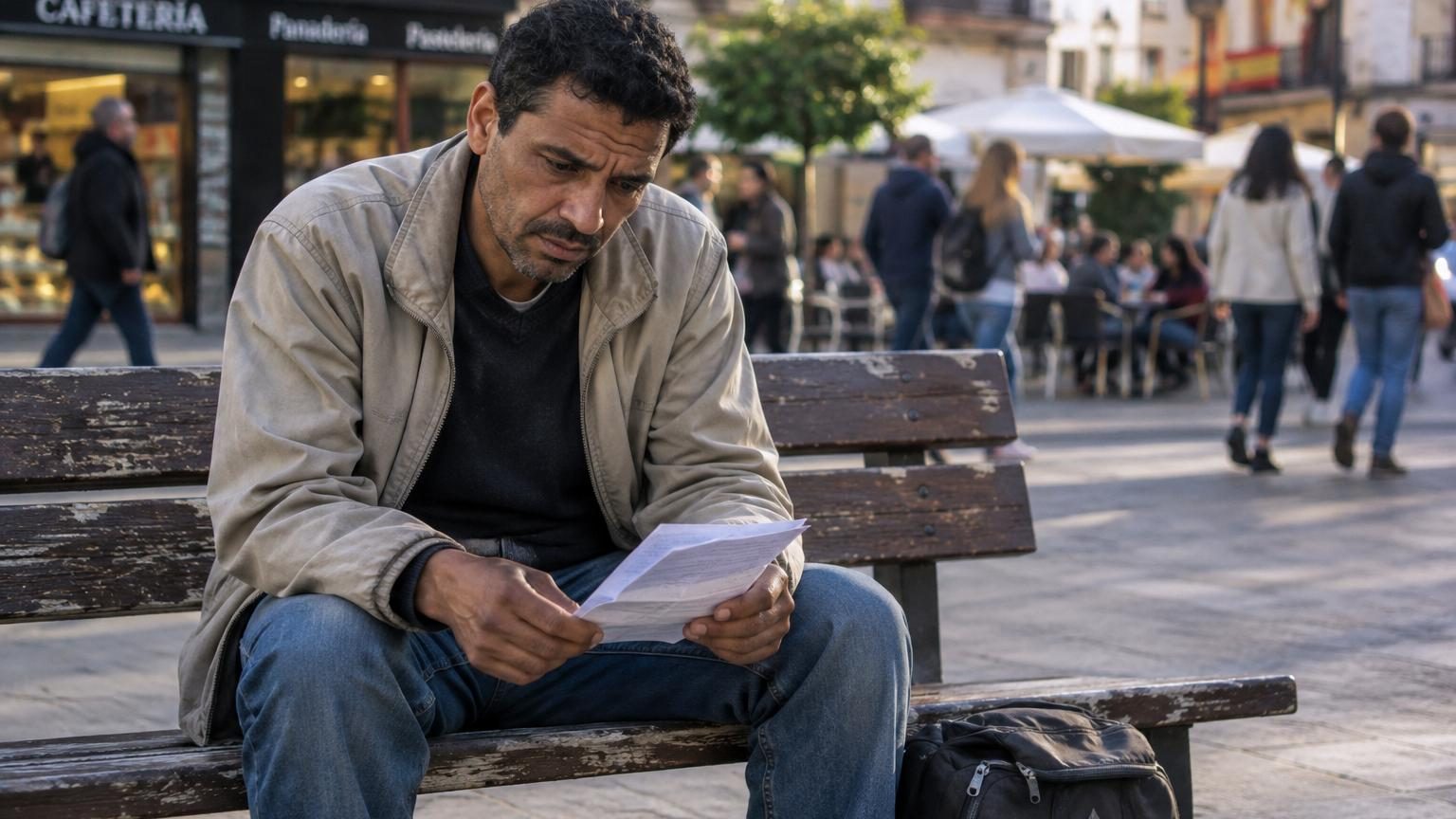 Un Marocain établi en Espagne depuis 2008 explique ne plus chercher de travail depuis 2014, faute de posséder les papiers requis