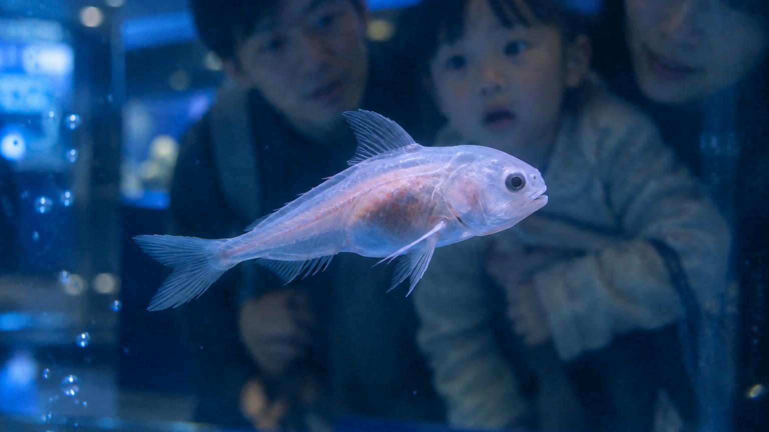 Un poisson des abysses de quelques centimètres exposé vivant pour la première fois au monde : c'est au Japon que ça se passe