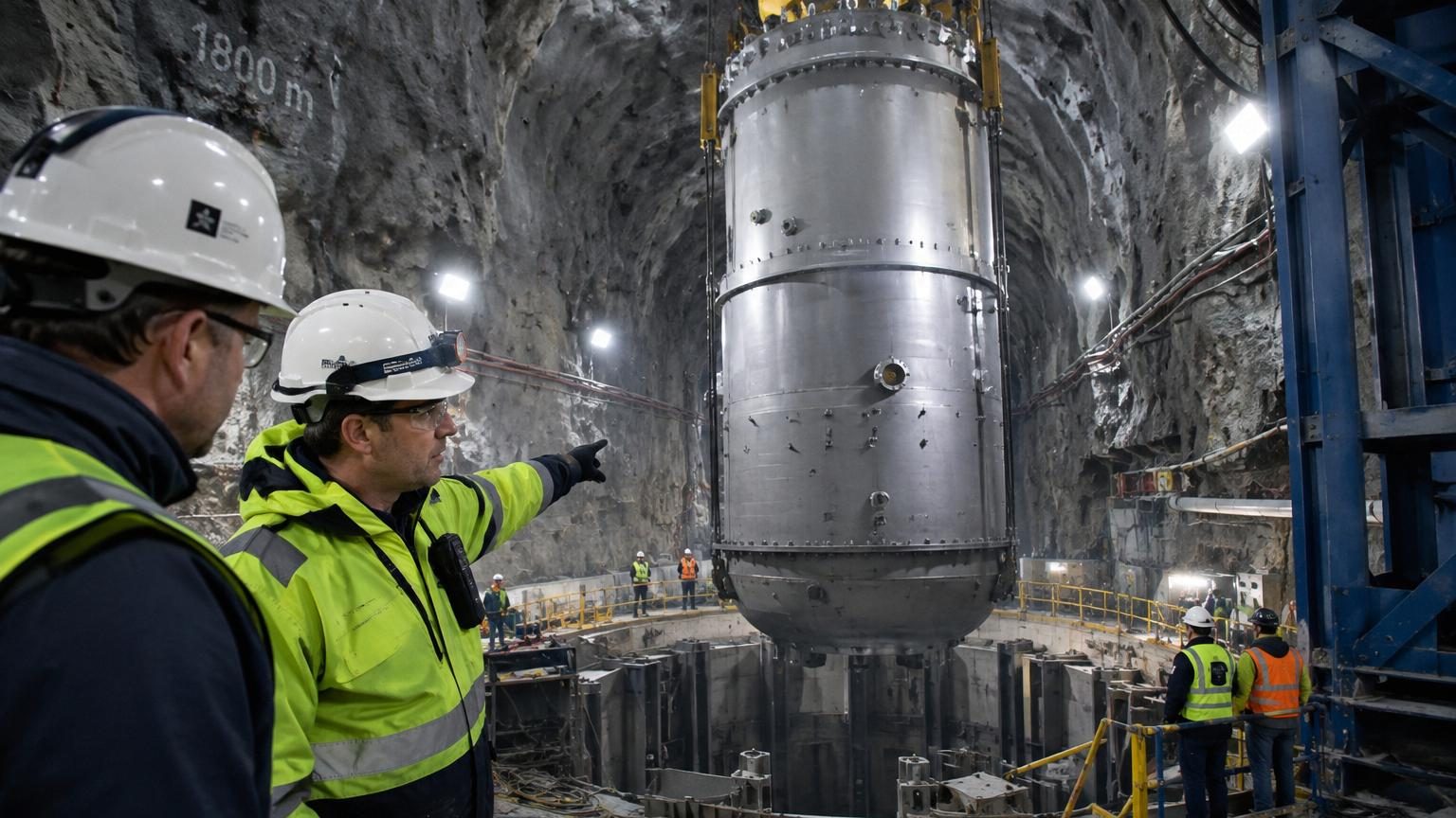 Un réacteur nucléaire enfoui à 1 800 mètres sous terre : ce que les États-Unis veulent prouver avec la pression du sol