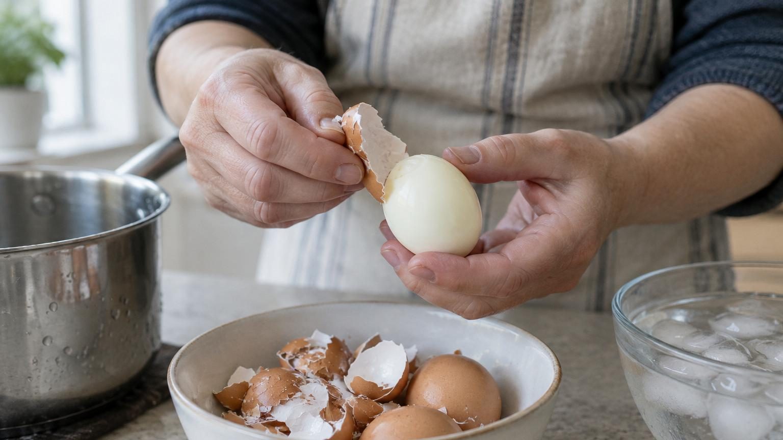 Un scientifique de l'alimentation est formel : voici la méthode pour éplucher un œuf dur sans le déchiqueter