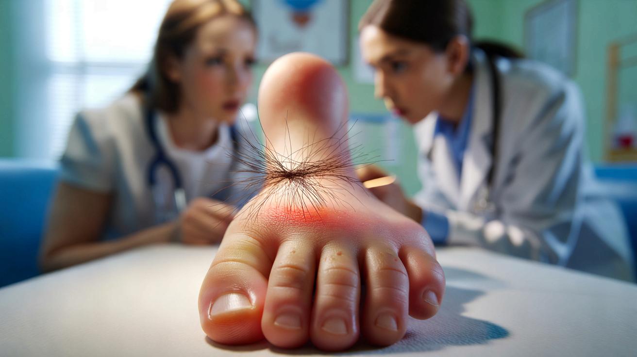 Un simple cheveu peut couper la circulation et amputer une partie du corps : ce que révèlent les cas décrits par les médecins