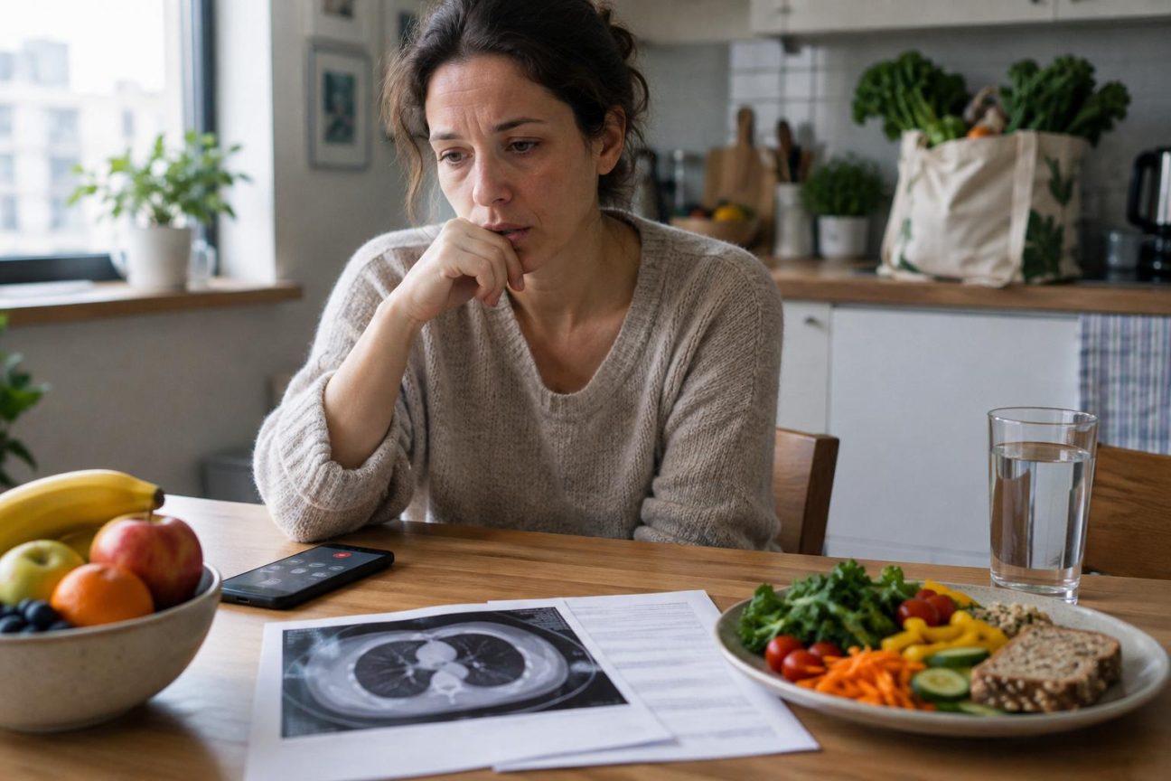 Une étude surprend les chercheurs : les non-fumeurs de moins de 50 ans atteints d'un cancer du poumon avaient souvent une meilleure alimentation que la moyenne