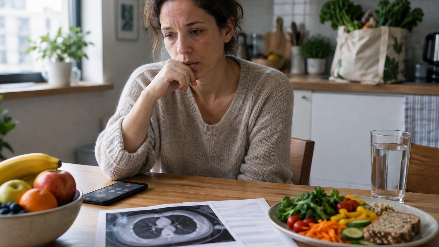 Une étude surprend les chercheurs : les non-fumeurs de moins de 50 ans atteints d'un cancer du poumon avaient souvent une meilleure alimentation que la moyenne