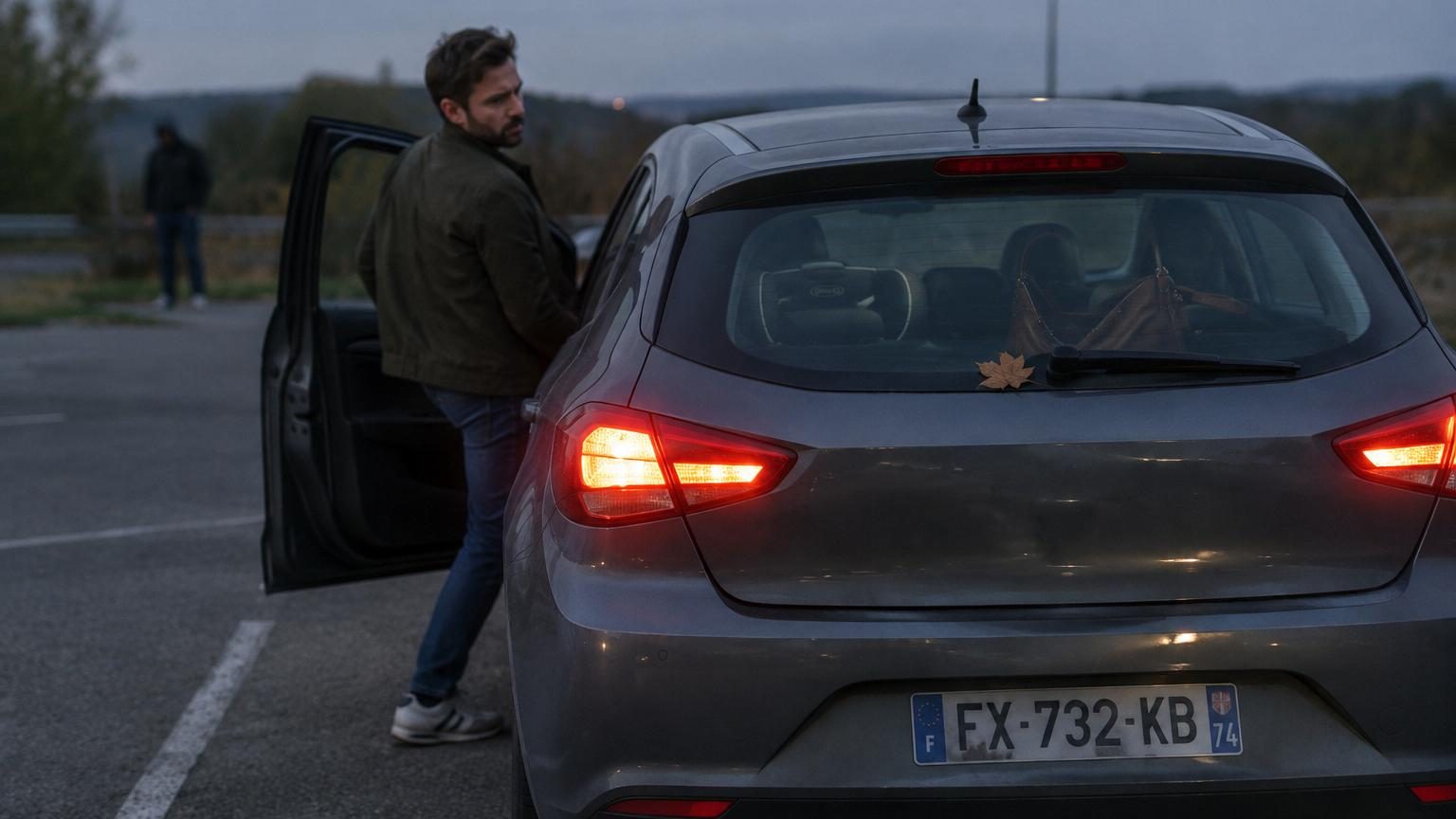 Une feuille coincée sur votre lunette arrière ? Les gendarmes conseillent de ne jamais descendre en laissant le moteur tourner
