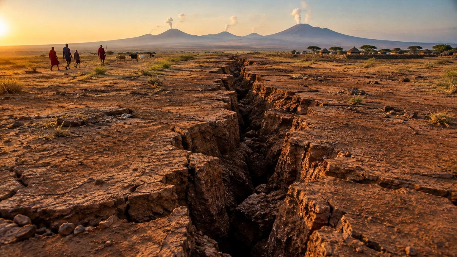 Une force colossale repérée sous l’Afrique : ce panache de roche brûlante pourrait déchirer le continent en deux