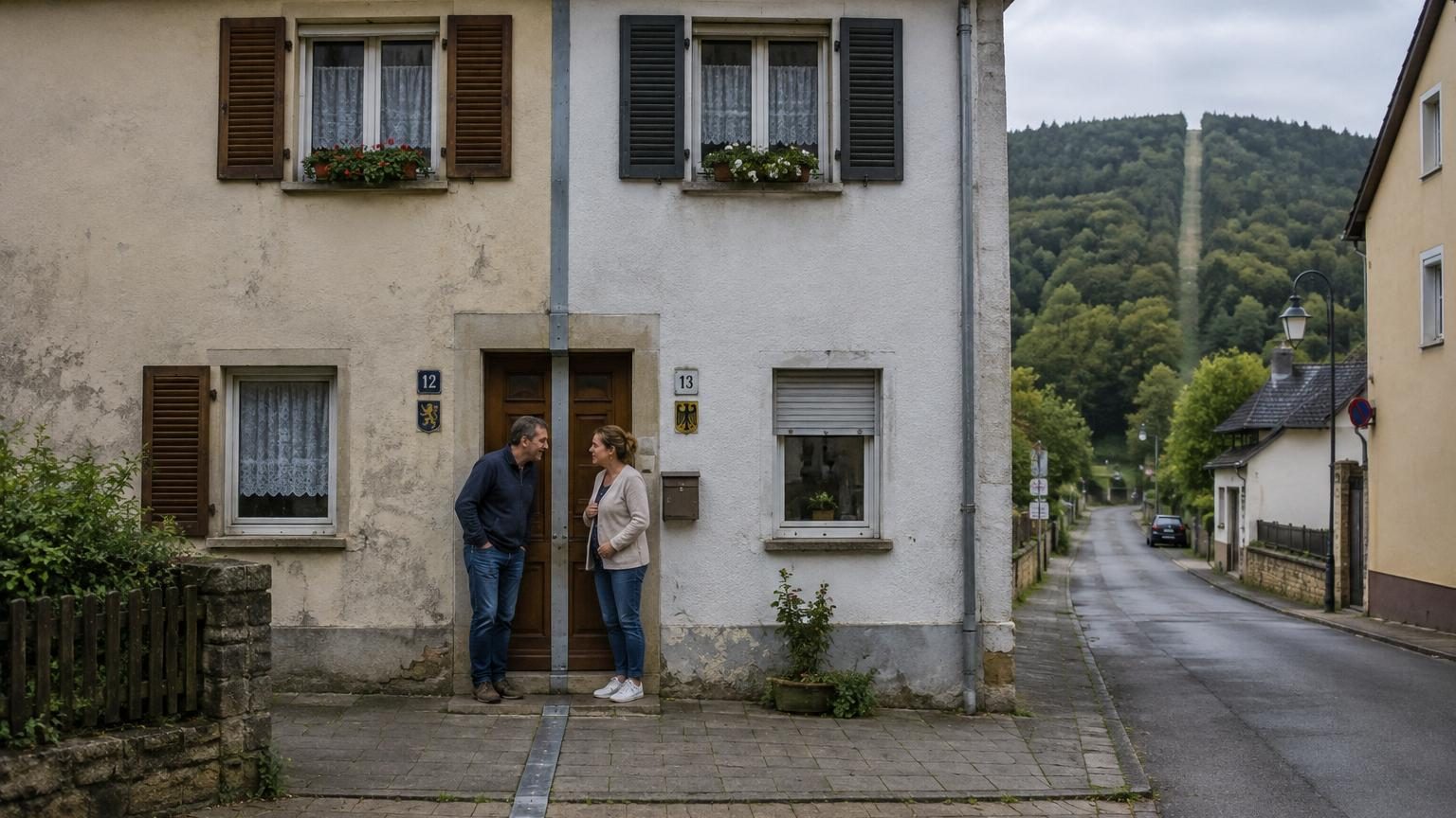 Une maison coupée en deux, un labyrinthe et une trouée dans la forêt : 6 frontières parmi les plus étranges du monde