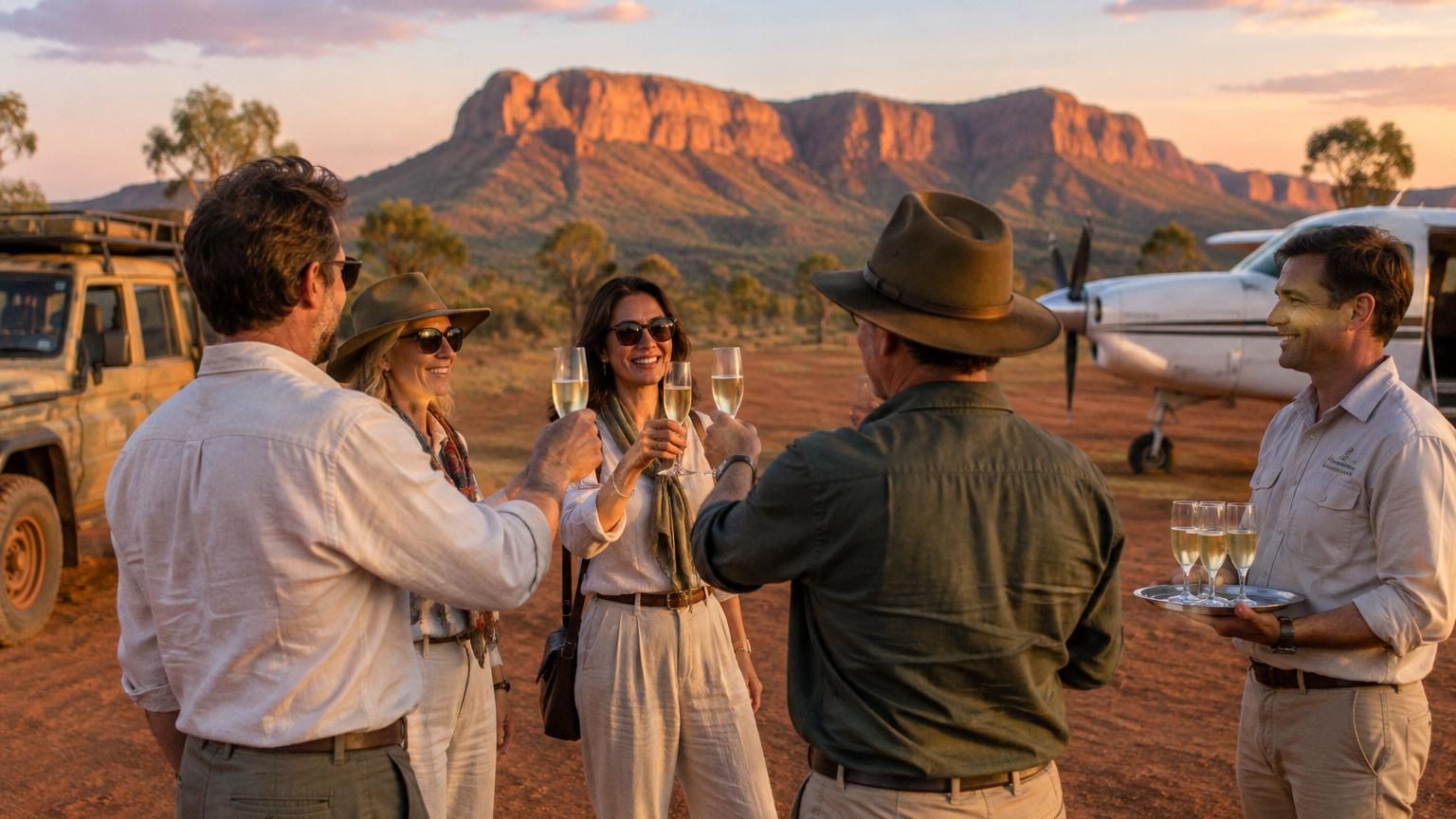 Une maison de champagne française s'installe au cœur de l'outback australien : ce qu'elle est venue chercher sous le mont Mulligan
