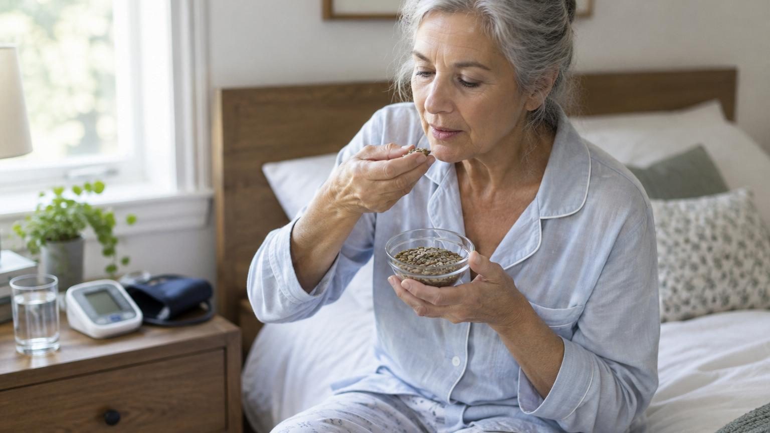 Une poignée de ces graines chaque jour après 60 ans : ce qu&rsquo;elles changent pour les crampes nocturnes et la tension