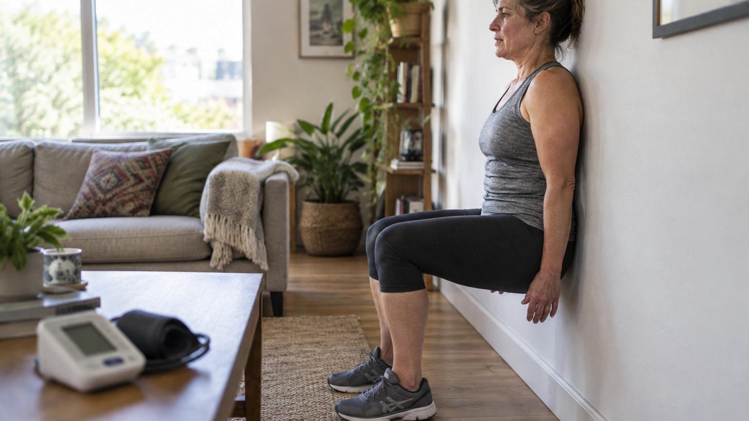 Une séance de chaise contre le mur par semaine suffit à faire baisser la tension : « Ça vaut vraiment la peine », selon un cardiologue