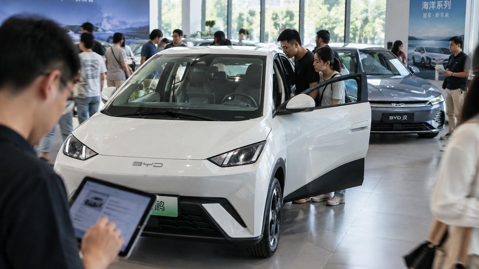 Une voiture électrique à 8 500 dollars affole la Chine : près de 57 000 commandes et un rival direct pour la best-seller de BYD