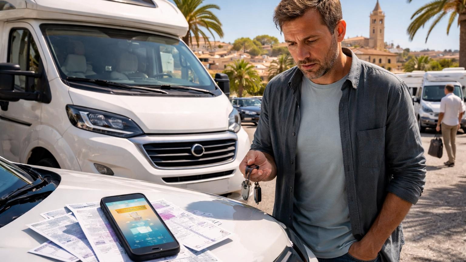 Vendu 50 000 euros, jamais payé, puis remis en vente à 27 000 euros : l&rsquo;arnaque au faux virement qui piège les vendeurs de camping-cars en Italie et en Espagne