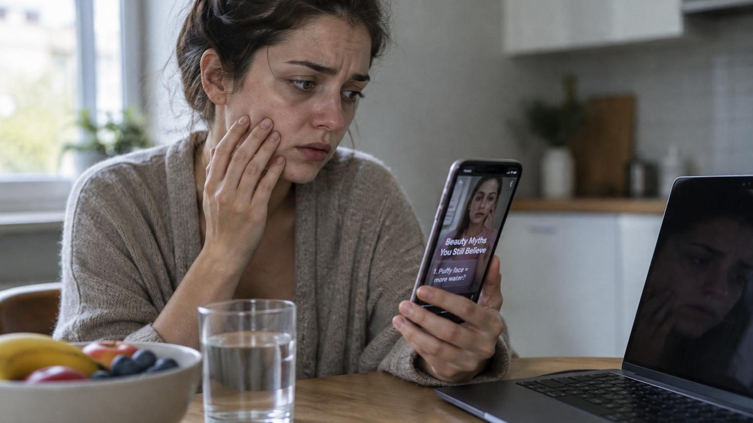 « Visage de cortisol » : une nutritionniste démonte le mythe du syndrome du visage gonflé qui envahit les réseaux