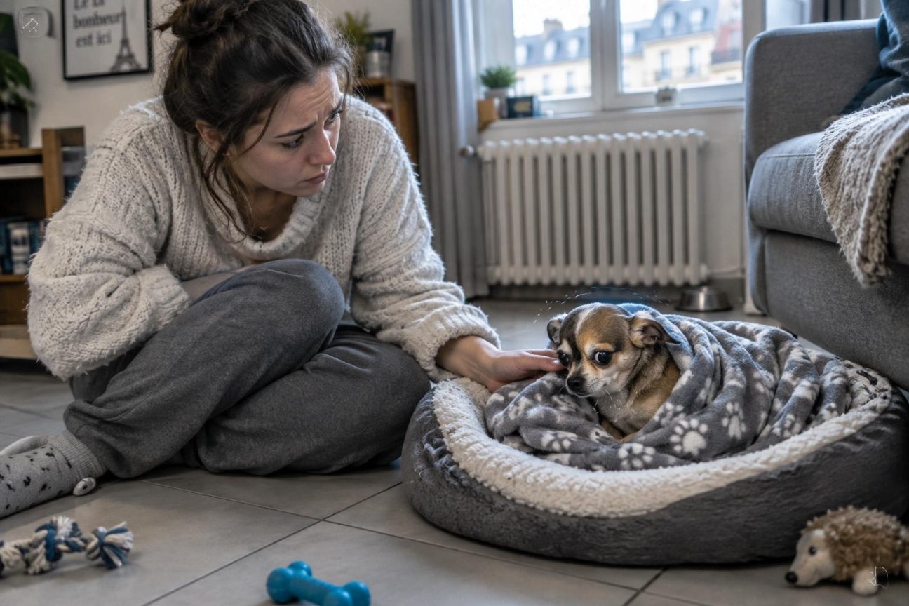 Votre petit chien tremble sans arrêt : ce n'est pas seulement à cause du froid, voici ce que cela cache