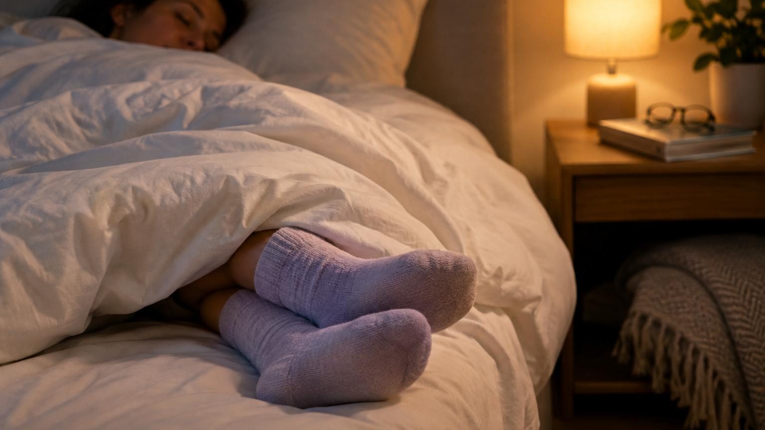 Vous dormez avec des chaussettes ? Selon la psychologie, ce n'est ni le froid ni le hasard : voici ce que ça révèle sur vous