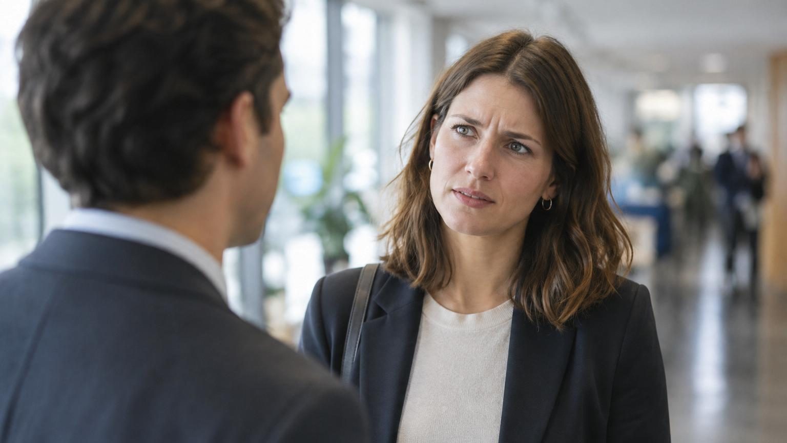 Illustration montrant un cerveau stylisé avec des visages de personnes à côté et des points d'interrogation superposés, symbolisant la difficulté à retrouver un prénom malgré la reconnaissance du visage.