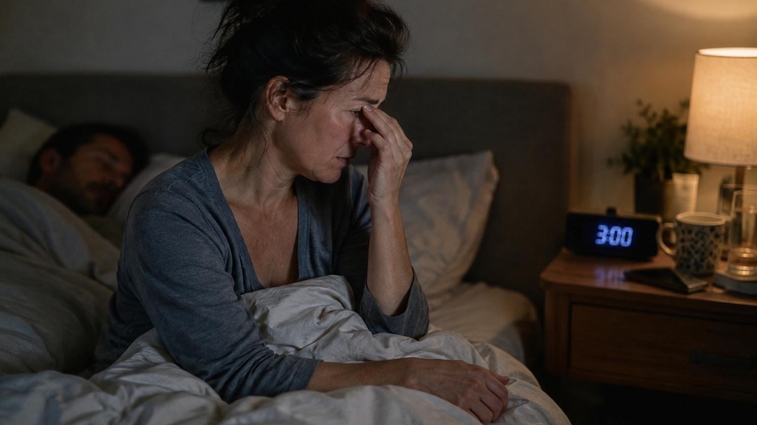 Réveillé à 3 heures du matin toutes les nuits sans savoir pourquoi ? La médecine a une explication, et elle n&rsquo;a rien à voir avec le hasard