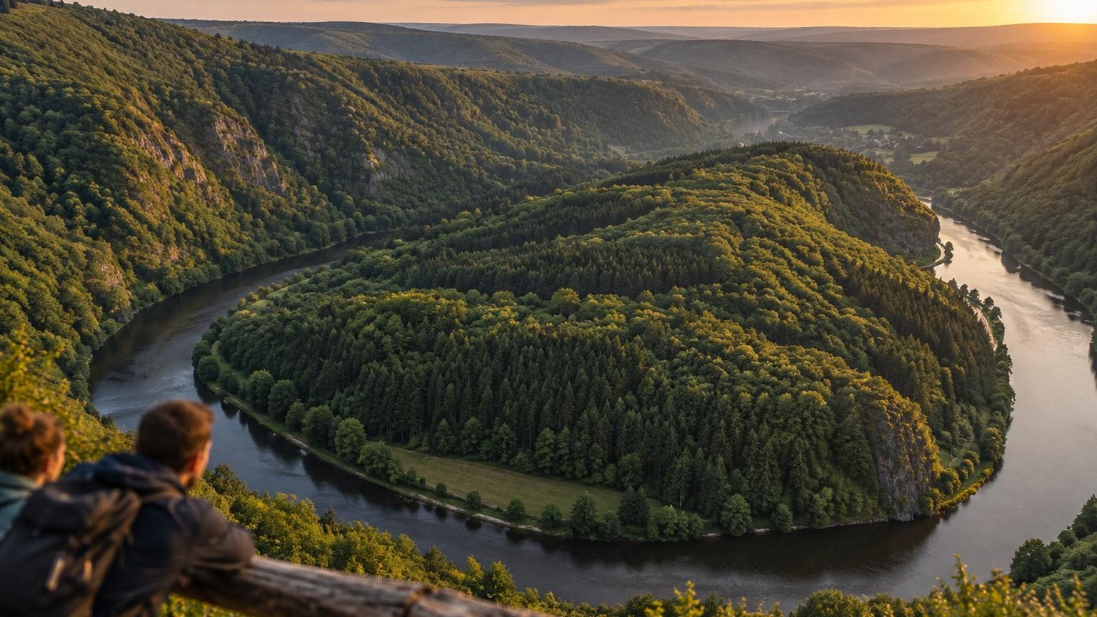 Vue du ciel, cette colline boisée de Belgique dessine un tombeau géant : ce n'est ni une tombe ni une légende