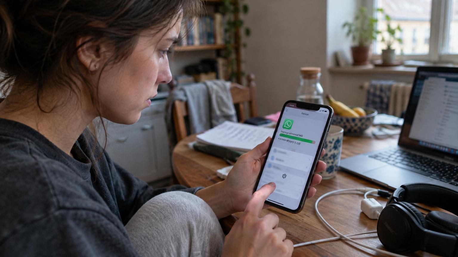WhatsApp dévore plusieurs gigaoctets sur votre téléphone : voici les réglages qui libèrent de la place en quelques minutes